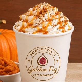 Pumpkin Spice Caramel Latte