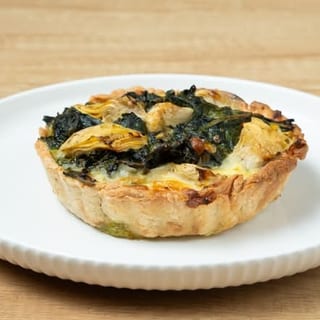 Spinach Artichoke Quiche